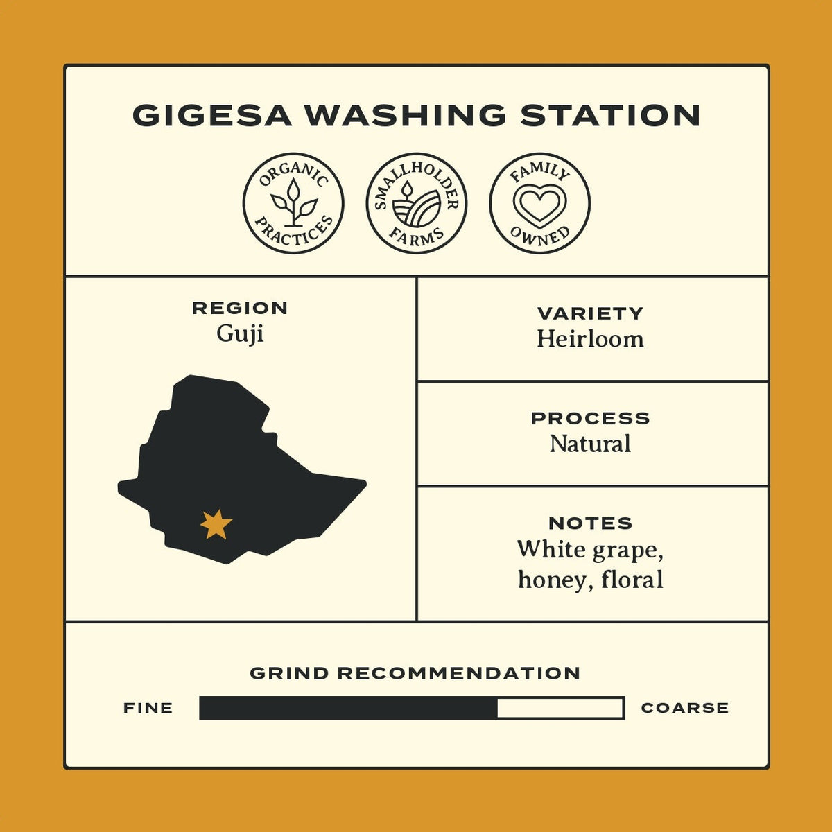 Shakiso Gigesa Station: Ethiopia Natural