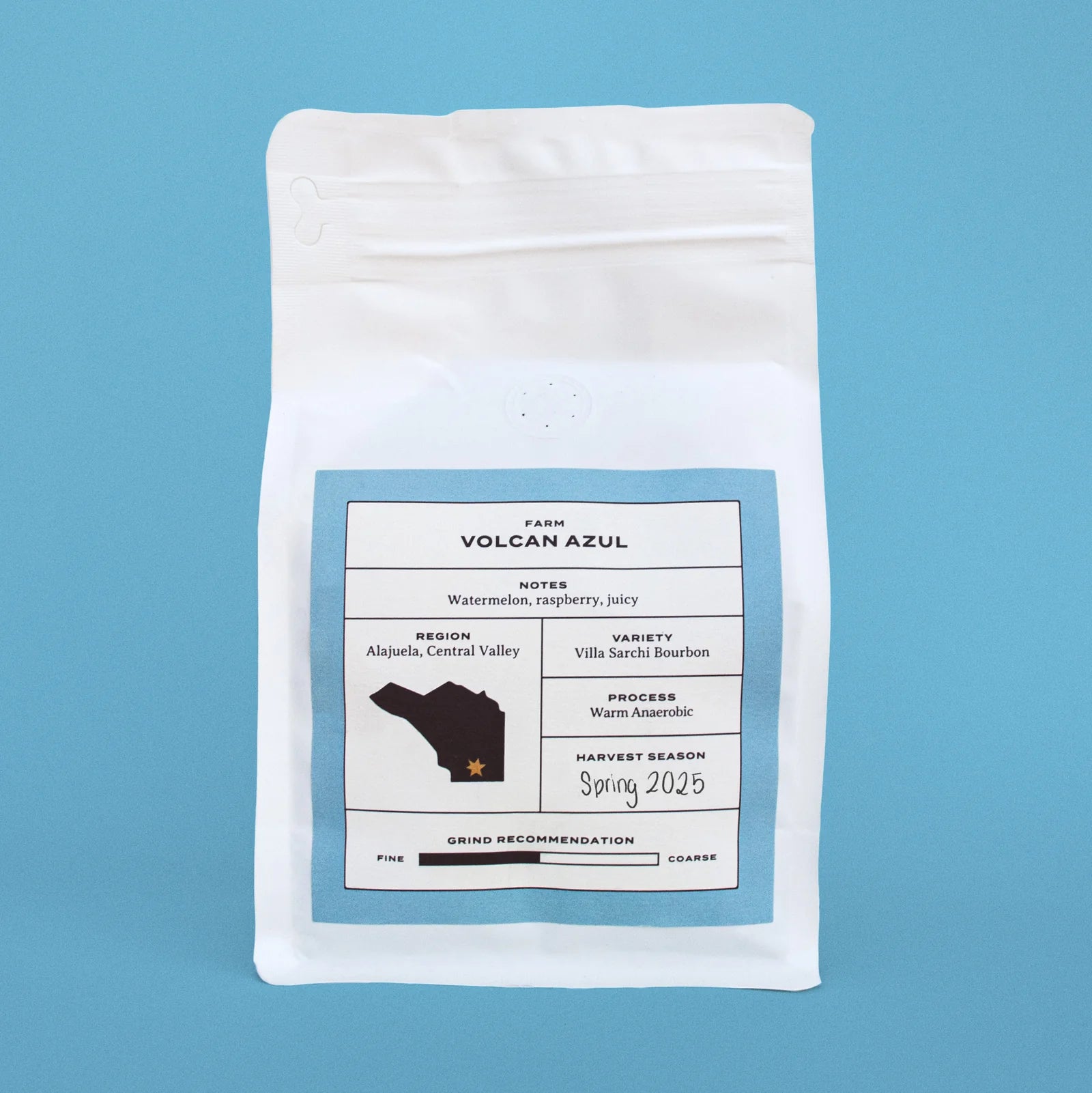 Wholesale: Costa Rica Volcan Azul Warm Anaerobic